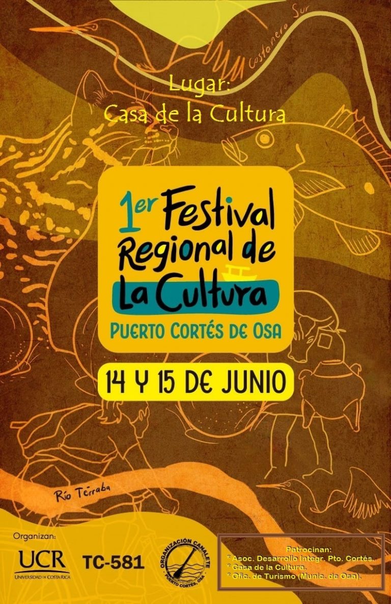 El cantón de Osa se prepara para el Primer Festival Regional de la Cultura
