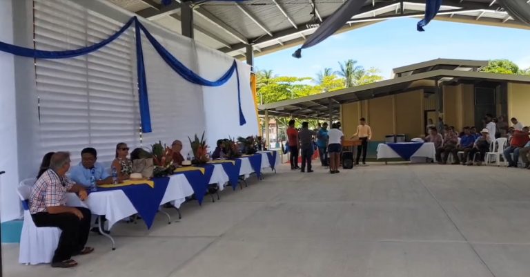 Playa Zancudo inauguro centro educativo con una inversión millonaria