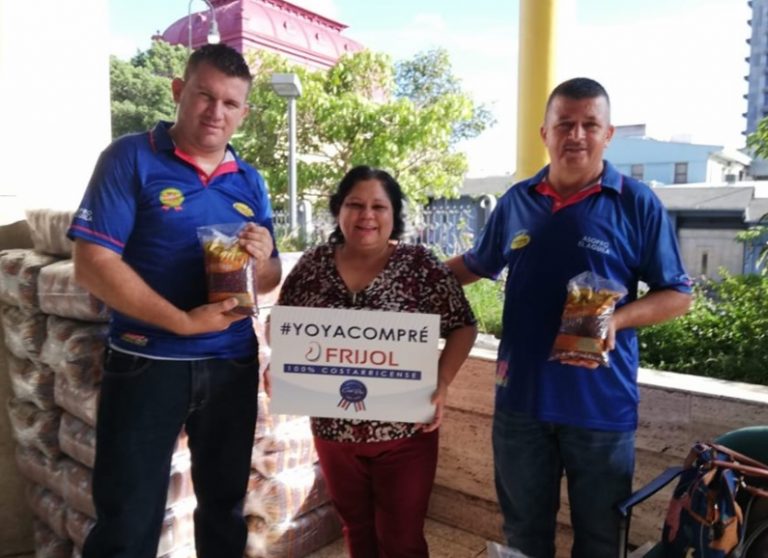 Productores vendieron frijoles este miércoles en el Valle Central