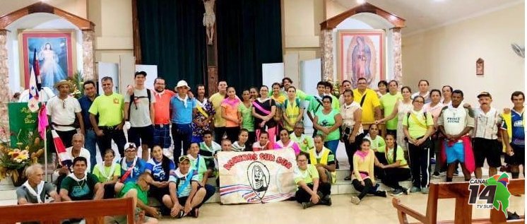 Peregrinos de Río Claro comenzaron romería, llegarán a la Basílica el 31 de julio