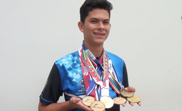 Generaleño se retira de los Juegos Nacionales con seis medallas de oro en  taekwondo