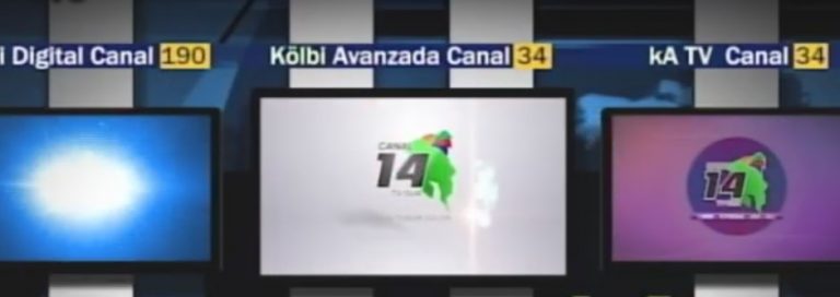 Tv Sur Canal 14 forma parte de  Kolbi TV a nivel nacional