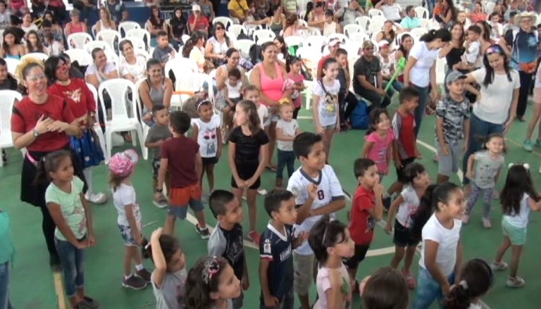 Los niños se divirtieron en el primer Domingo Libre de Humo de Tabaco en Pérez Zeledón