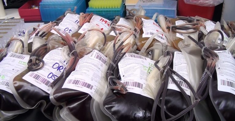 Población acudió al llamado de donar sangre en el Hospital Escalante Pradilla