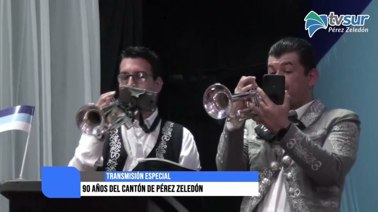 Con reconocimientos y hasta con mariachi, así celebraron los 90 años de Pérez Zeledón
