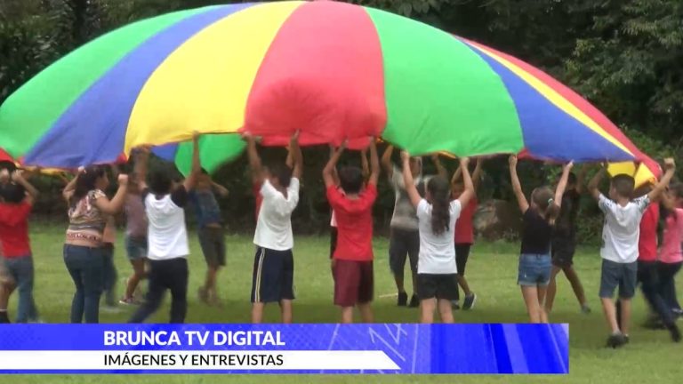 80 niños participaron en campamento de la Fuerza Pública en Cañas de Buenos Aires