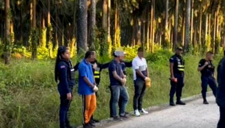 Tres sujetos presuntamente vinculados con un homicidio fueron detenidos en Laurel