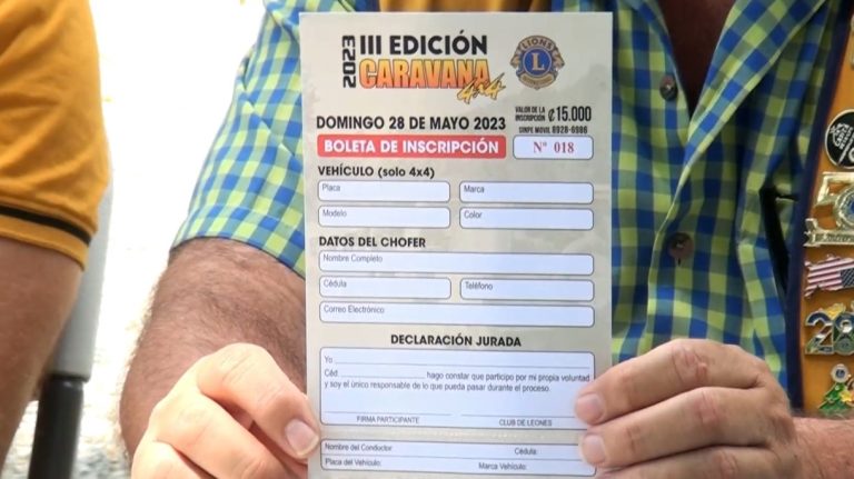 Este domingo será la caravana 4X4 del Club de Leones de San Isidro de El General