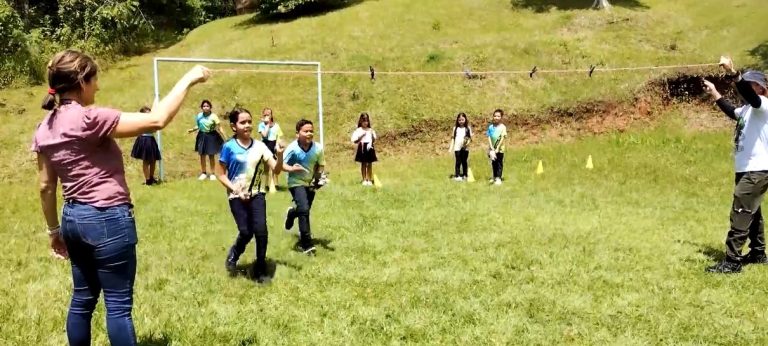 Con actividades recreativas celebraron el Día del Ambiente en la Escuela de Linda Vista de Rivas