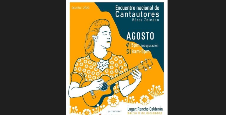 Este 4 y 5 de agosto será el I Encuentro Nacional de Cantautores en Pérez Zeledón