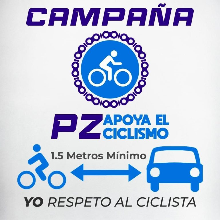 Campaña de protección al ciclista avanza en Pérez Zeledón