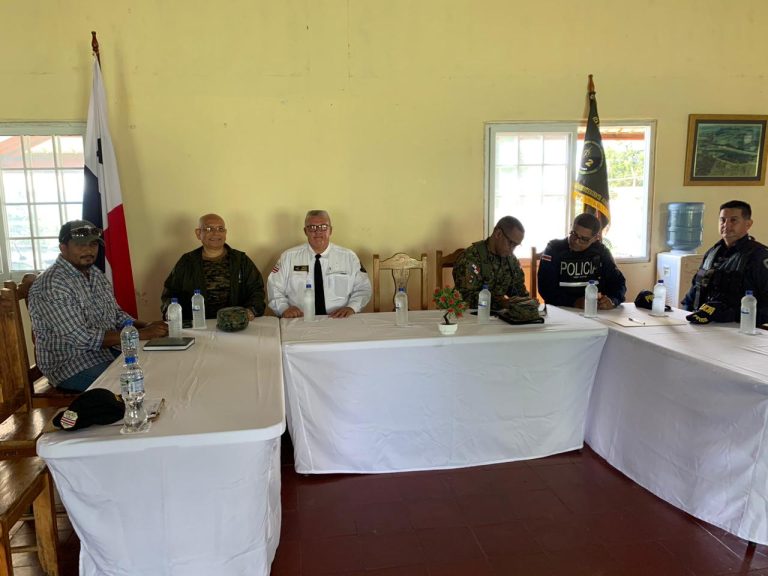 Fuerza Pública y autoridades panameñas trabajan para fortalecer la seguridad fronteriza en Coto Brus