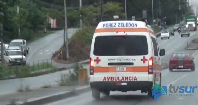 Dos personas graves tras colisión en Pérez Zeledón