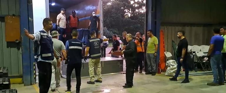 59 pacientes simulados fueron atendidos en simulacro de terremoto en Golfito
