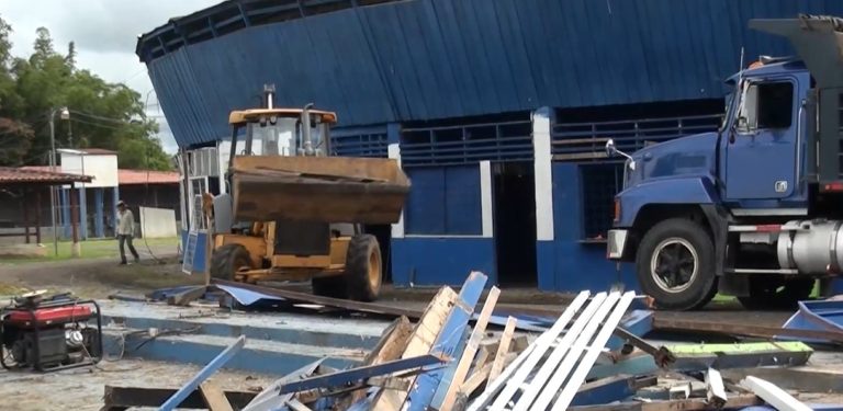 Regidores de oposición piden inventario sobre redondel demolido del campo ferial e inversión para un nuevo