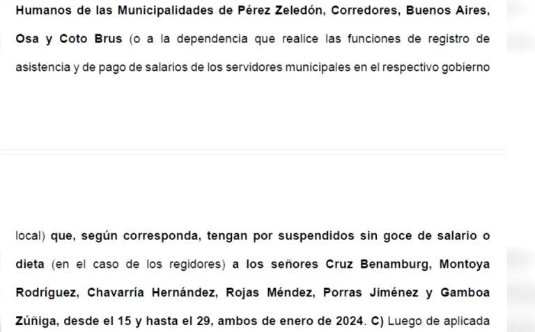 TSE suspende sin goce salarial a dos alcaldes y con dietas a regidores en la Zona Sur por caso Fedemsur