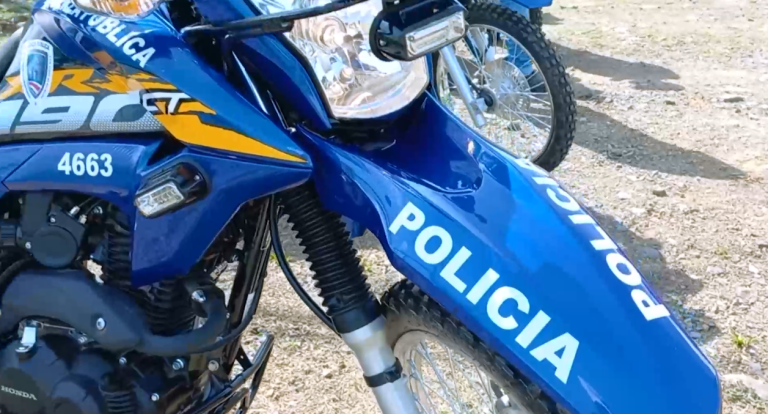 Municipalidad de Osa donó seis motocicletas a la Fuerza Pública