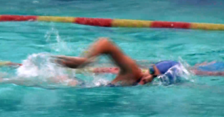 Giuliana Hidalgo hace frente a varias competencias de natación