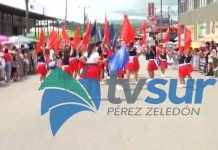 Comisión Cívica prepara todos para las actividades patrias en San Isidro de El General
