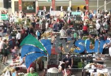 Unos 300 vendedores los esperan todas las semanas en la Feria del Productor Generaleño