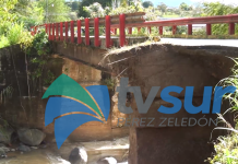 Puente Rojo entre Unesco y San Andrés permanecerá cerrado tras afectación por lluvias