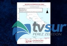 La zona de San Pedrillo en Osa volvió a ser epicentro de un sismo de 4.5 grados