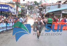 Abraham Serrano lleva tres victorias consecutivas en carreras en Pérez Zeledón