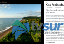 La Península de Osa destaca como el cuarto lugar para visitar en este 2026, según The New York Times