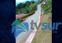 Avanza un proyecto de asfaltado en San Antonio en La Amistad