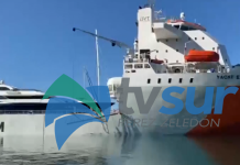 Golfito cerró febrero con la visita de un impresionante atunero, imponente buque yatero y un crucero