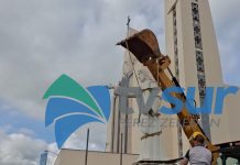 La reubicación de la imagen de cristo fue tema en la sesión municipal de esta semana en Pérez Zeledón