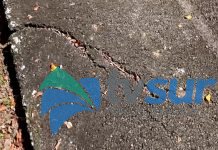 Raíces provocan afectaciones a la pista de atletismo en Pérez Zeledón