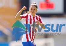 Generaleña marcó dos goles en su primera titularidad con el Atlético de Madrid