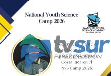 Estudiante del Científico de San Vito irá a Campamento de Ciencias para Jóvenes en Estados Unidos
