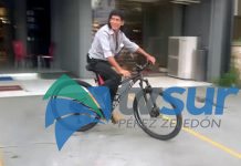 Grupo de ciclistas cumplen misión y ayudan a generaleño con nueva bicicleta