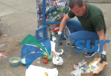 Hacen un llamado a la población a separar correctamente los residuos en el parque de San Isidro de El General