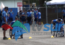 Estudiantes compiten en para atletismo en la regional del MEP en Pérez Zeledón