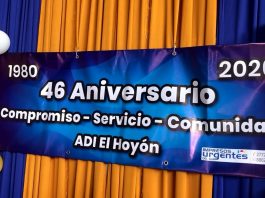 La Asociación de Desarrollo Integral de El Hoyón celebró su 46 aniversario