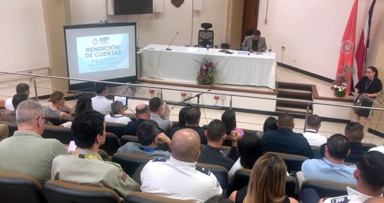 La fiscalía adjunta del primer circuito de la zona sur realizó su rendición de cuentas, una mora judicial muy baja es uno de los principales logros