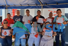 12 donantes de sangre altruistas recibieron un reconocimiento por el apoyo en el Hospital Escalante Pradilla