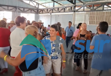 Adultos mayores mostraron gran vitalidad en gran baile en El Carmen de Cajón