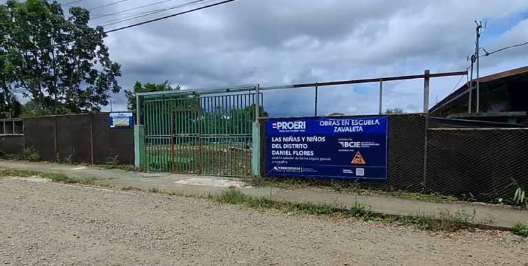 Demuelen y construyen la nueva Escuela Daniel Flores en Pérez Zeledón