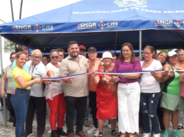 Inauguran plazoleta en el Mercado Municipal, piden cuidar espacio y no robarse las plantas