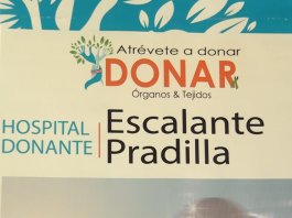 En el Hospital Escalante Pradilla hacen un llamado a la voluntad de donar órganos