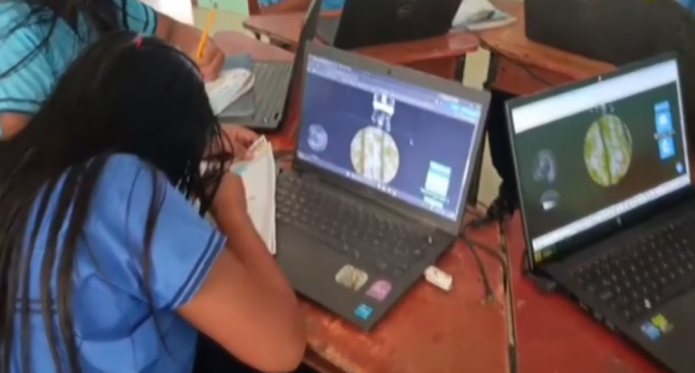 Colegio Académico Indígena La Casona participa en plan piloto sobre experimentación científica