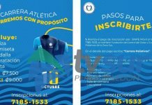 Participe en la carrera atlética corremos con propósito el 11 de octubre