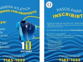 Participe en la carrera atlética corremos con propósito el 11 de octubre