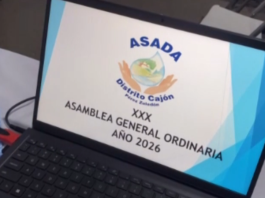 Cambio de tubería para el centro de El Carmen de Cajón es parte de los proyectos que trabaja la Asada del distrito