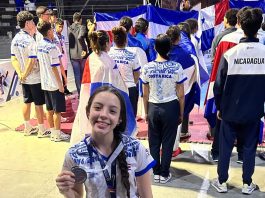Jimena Fallas es medallista centroamericana en taekwondo