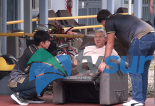 Estudiantes de los liceos rurales de El Jardín y Río Nuevo llevan compañía y alegría a los adultos mayores del Hogar Betania